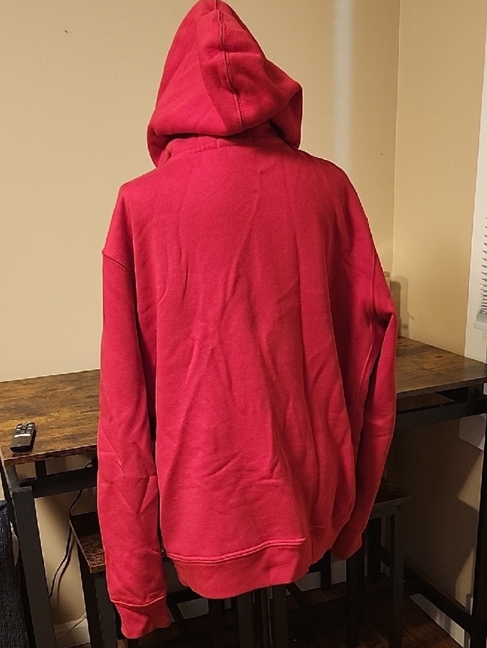 Ralph Lauren Red Zip-Up Hoodie Sweater - Picture 5 of 8
